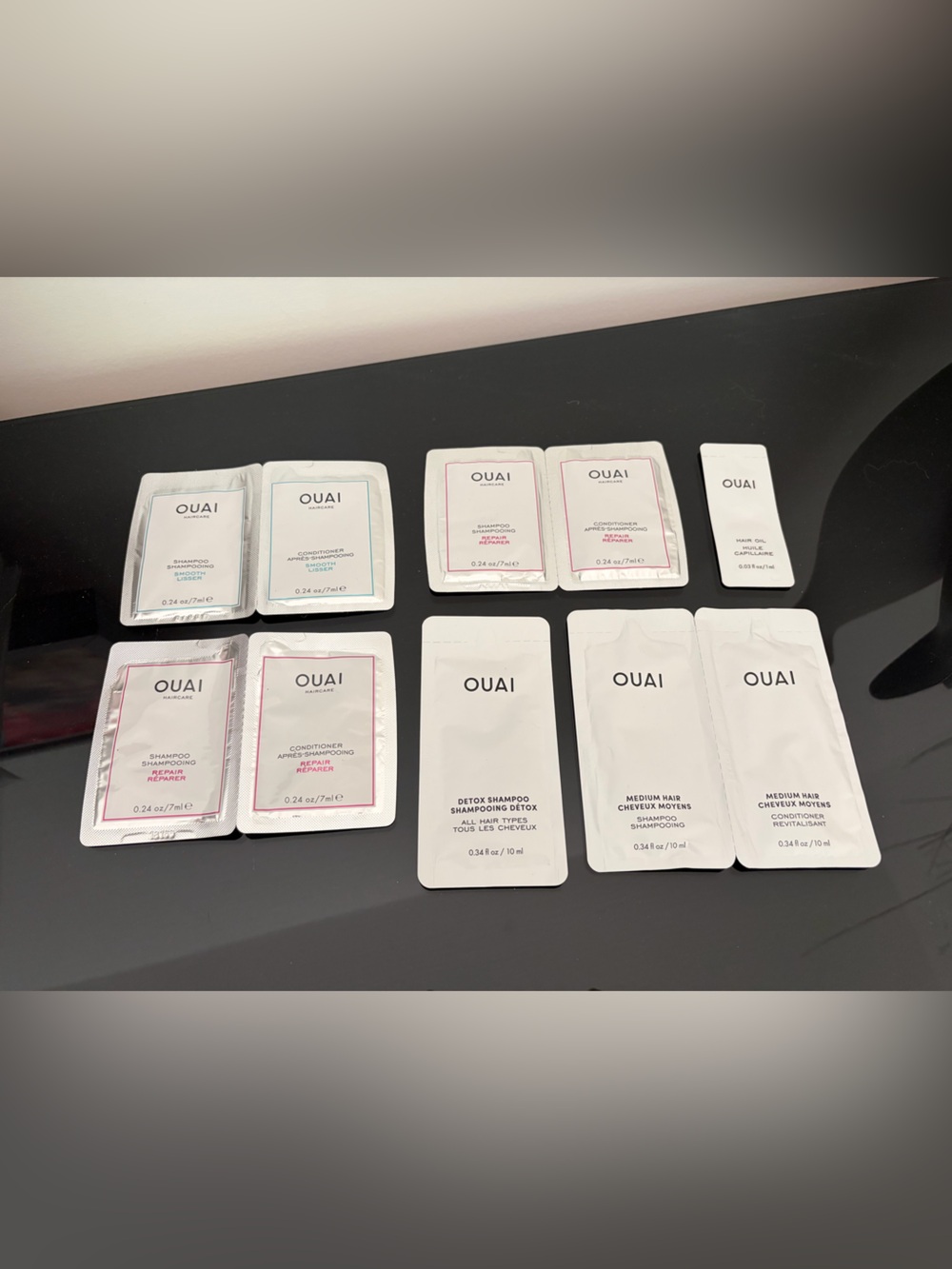OUAI Hair Care Sample Set